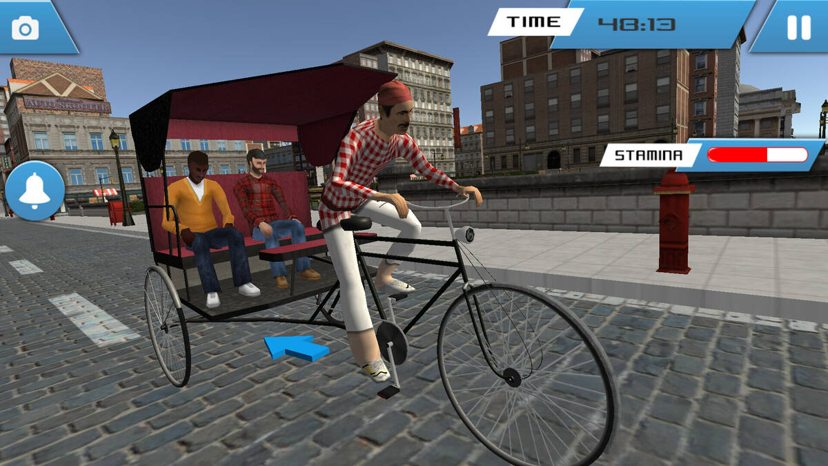 Скриншот 8 к игре City Rickshaw Transporter
