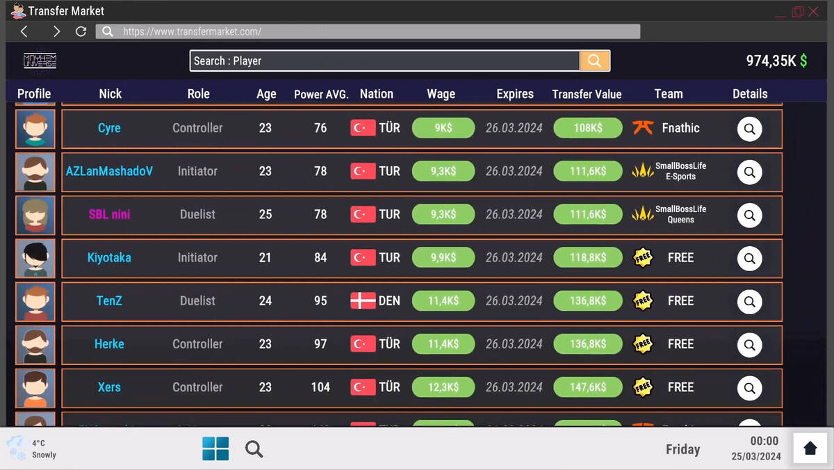 Скриншот 7 к игре ESports Simulator
