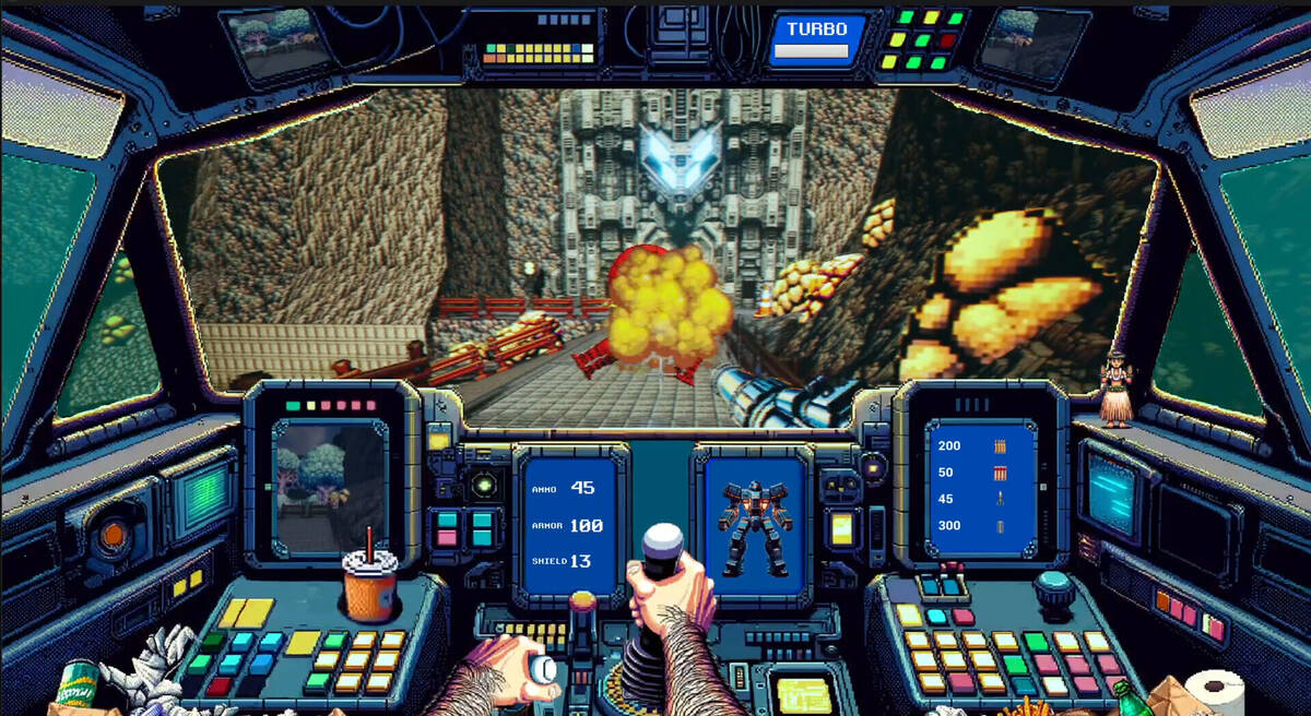 Скриншот 7 к игре Mekkablood: Quarry Assault