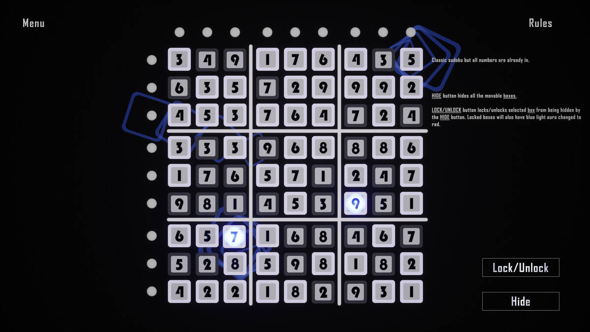 Скриншот 5 к игре PSEUDOKU