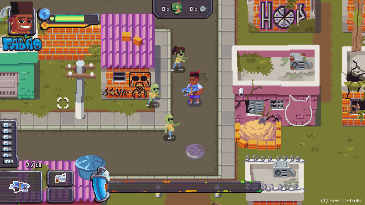 Скриншот 5 к игре Ghetto Zombies: Graffiti Squad