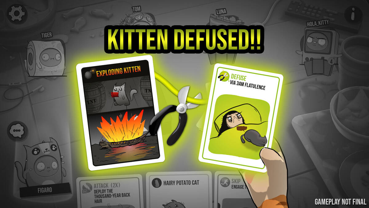 Скриншот 5 к игре Exploding Kittens 2