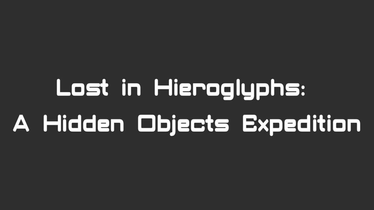 Скриншот 6 к игре Lost in Hieroglyphs: A Hidden Objects Expedition