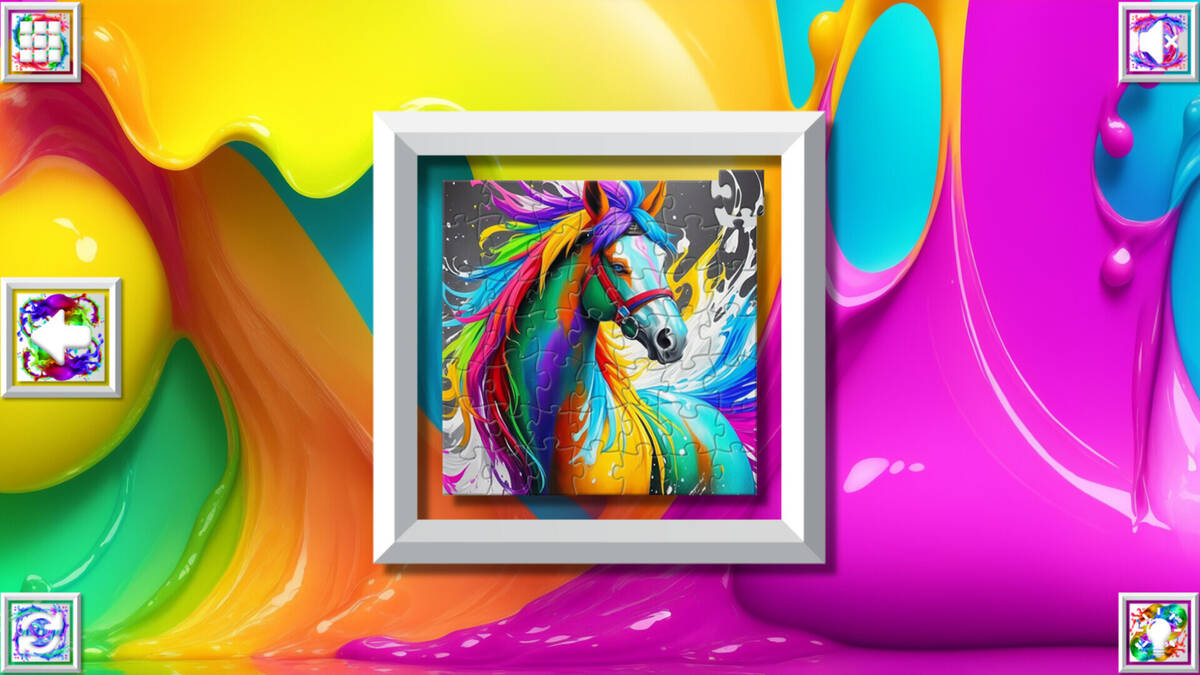 Скриншот 6 к игре Color Splash: Horses