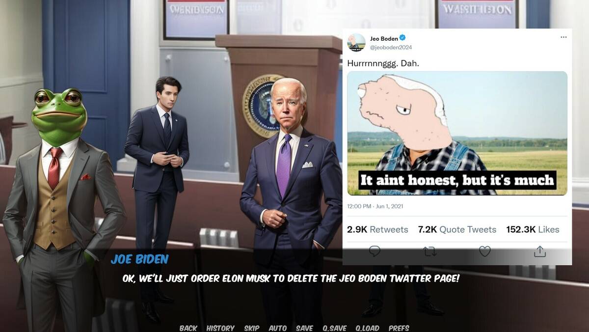 Скриншот 5 к игре Joe Biden Vs. Jeo Boden - Escape From MAGA Chapter 2