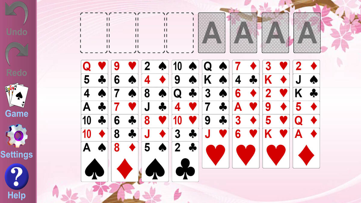 Скриншот 6 к игре FreeCell Solitaire Classic Card Game