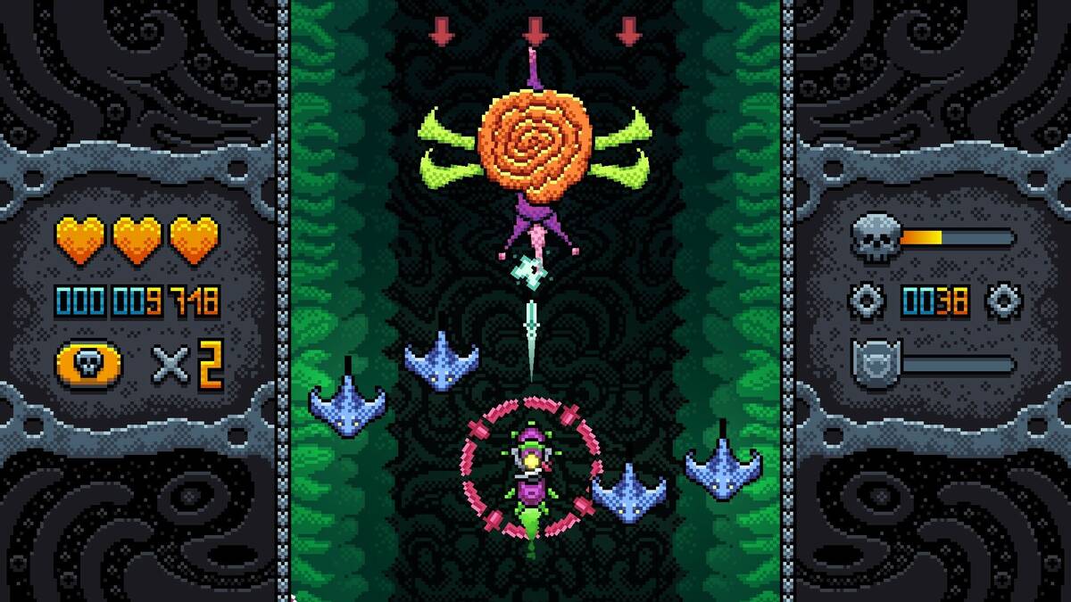 Скриншот 6 к игре Tiny Pixels Vol. 1 - Ninpo Blast