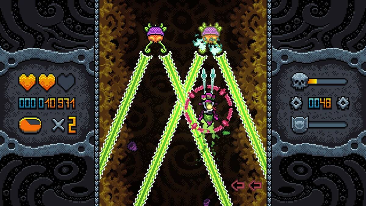 Скриншот 7 к игре Tiny Pixels Vol. 1 - Ninpo Blast