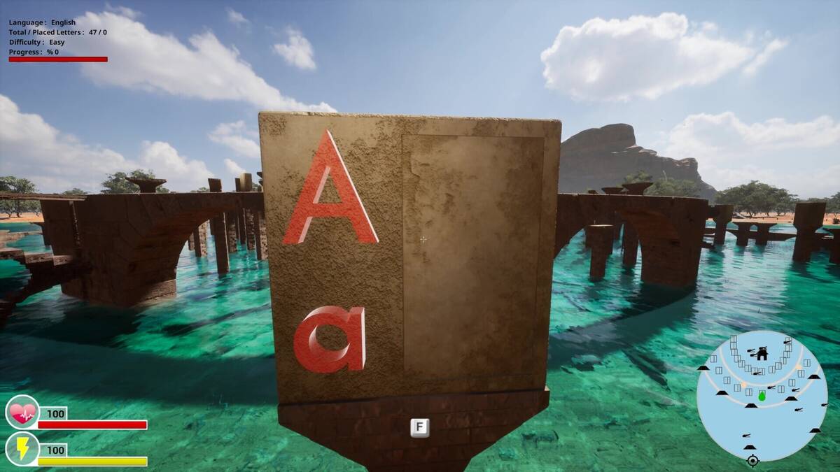 Скриншот 7 к игре Language Learning Simulator - Alphabet