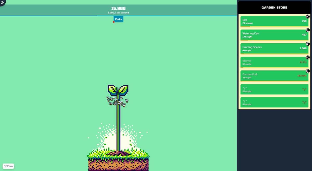 Скриншот 5 к игре Leaf Clicker: Grow Your Green Thumb!