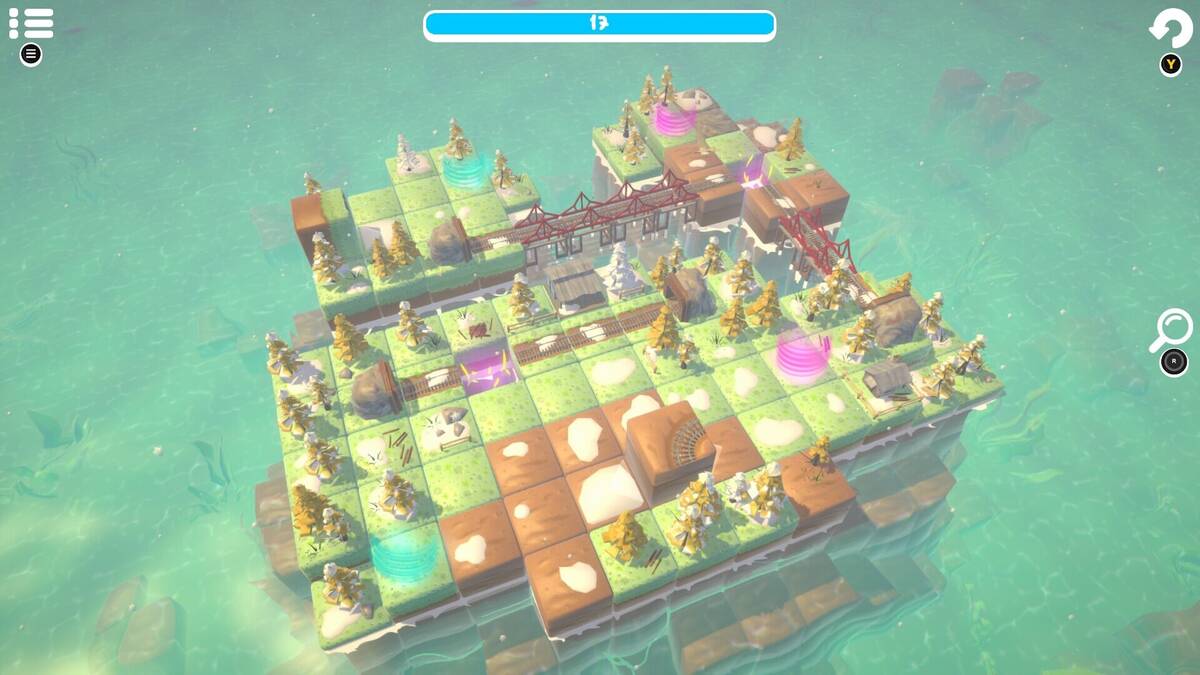 Скриншот 5 к игре Cube Railway - Puzzle