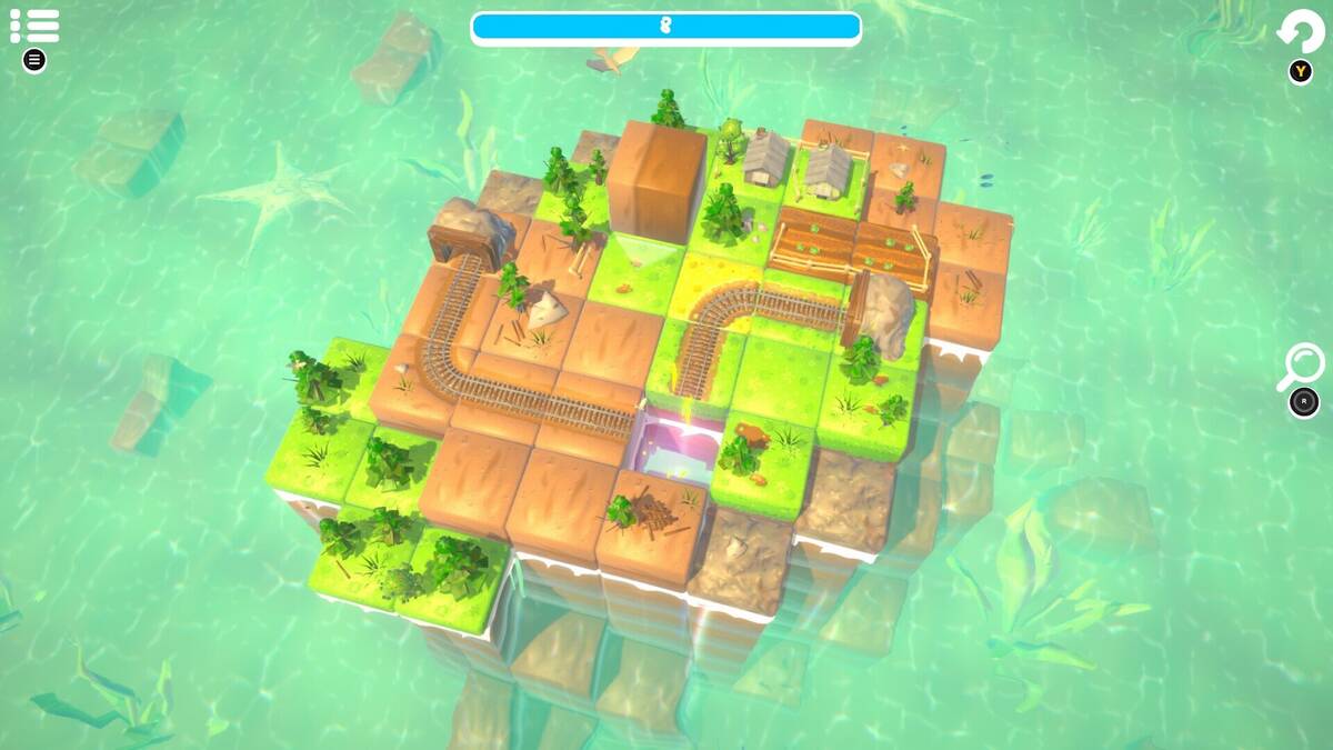 Скриншот 6 к игре Cube Railway - Puzzle