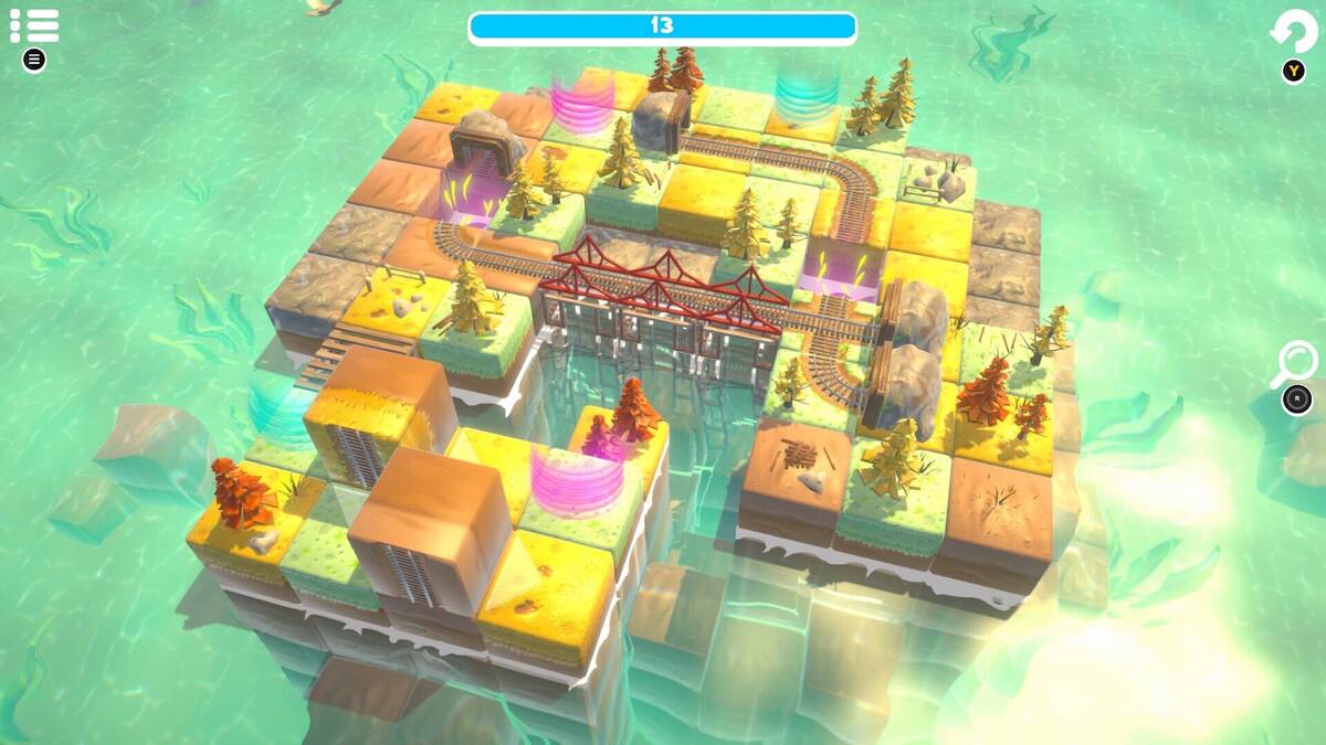 Скриншот 7 к игре Cube Railway - Puzzle