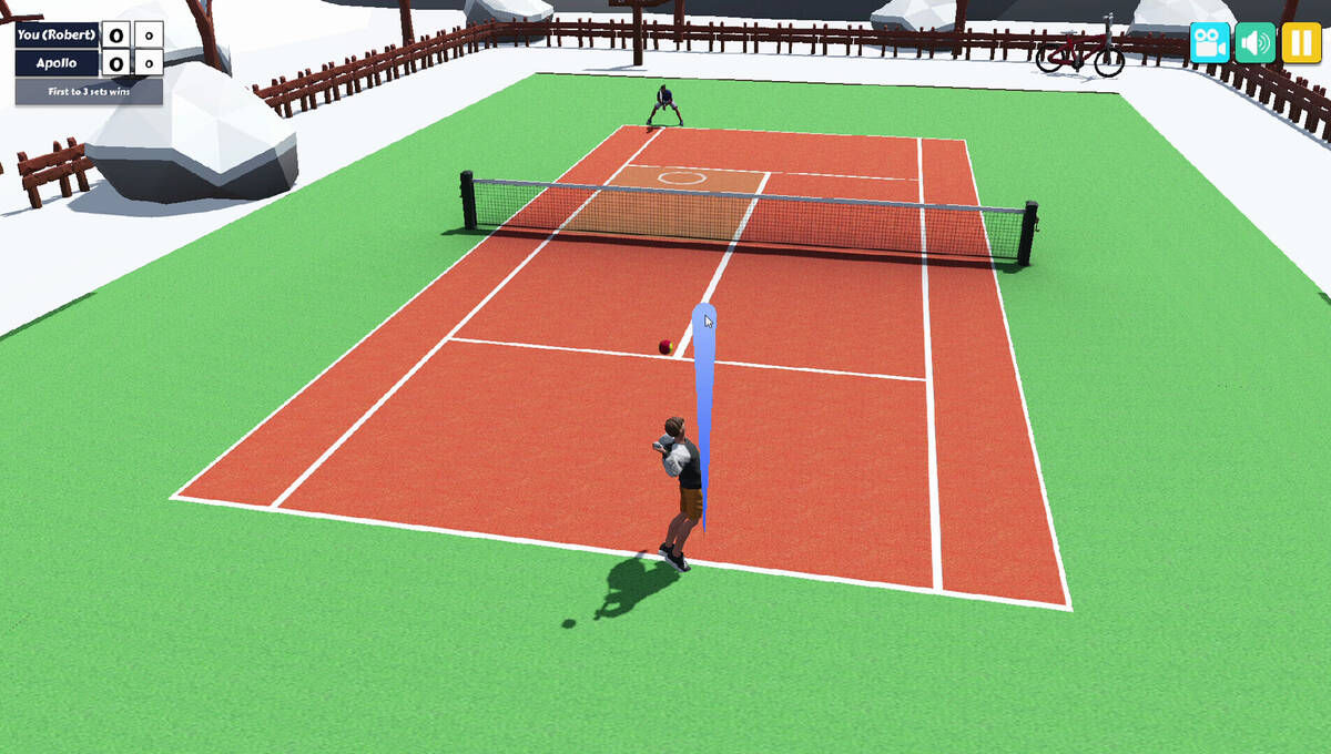 Скриншот 6 к игре Toonie Tennis