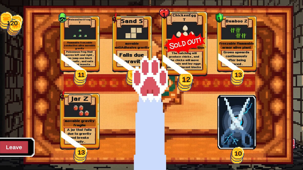 Скриншот 6 к игре Meowbrick Dungeon