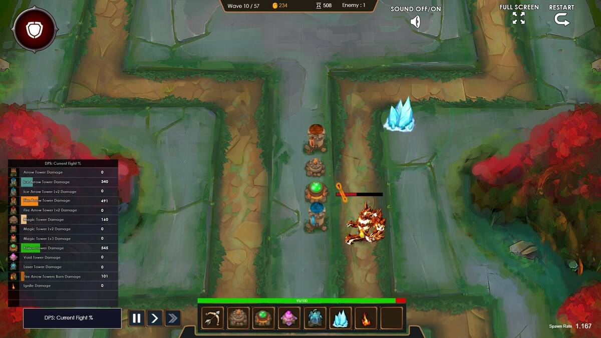 Скриншот 5 к игре Old School Tower Defense