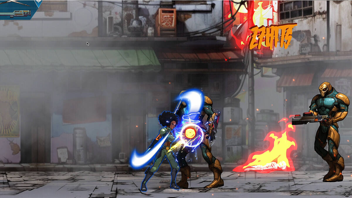 Скриншот 8 к игре Obsidian Eclipse: Azure Enforcer