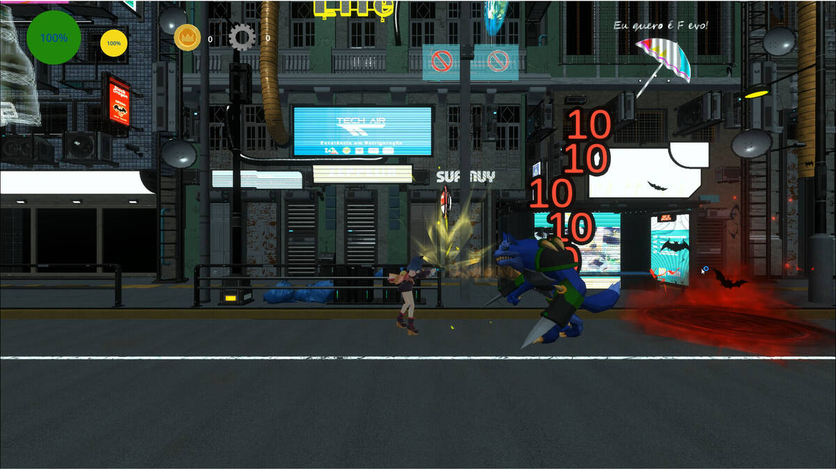 Скриншот 6 к игре Neon Ladder