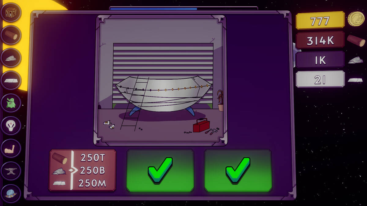 Скриншот 5 к игре Shattered Dreams: that one time when all my applications got rejected, so I started my own company. My life became an idle / clicker game where I must increase all incremental values and squeeze my employees for every last bit of soul they have left.