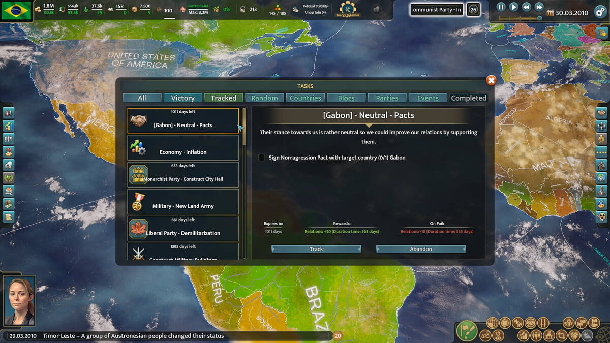 Скриншот 6 к игре Realpolitiks 3: Earth and Beyond