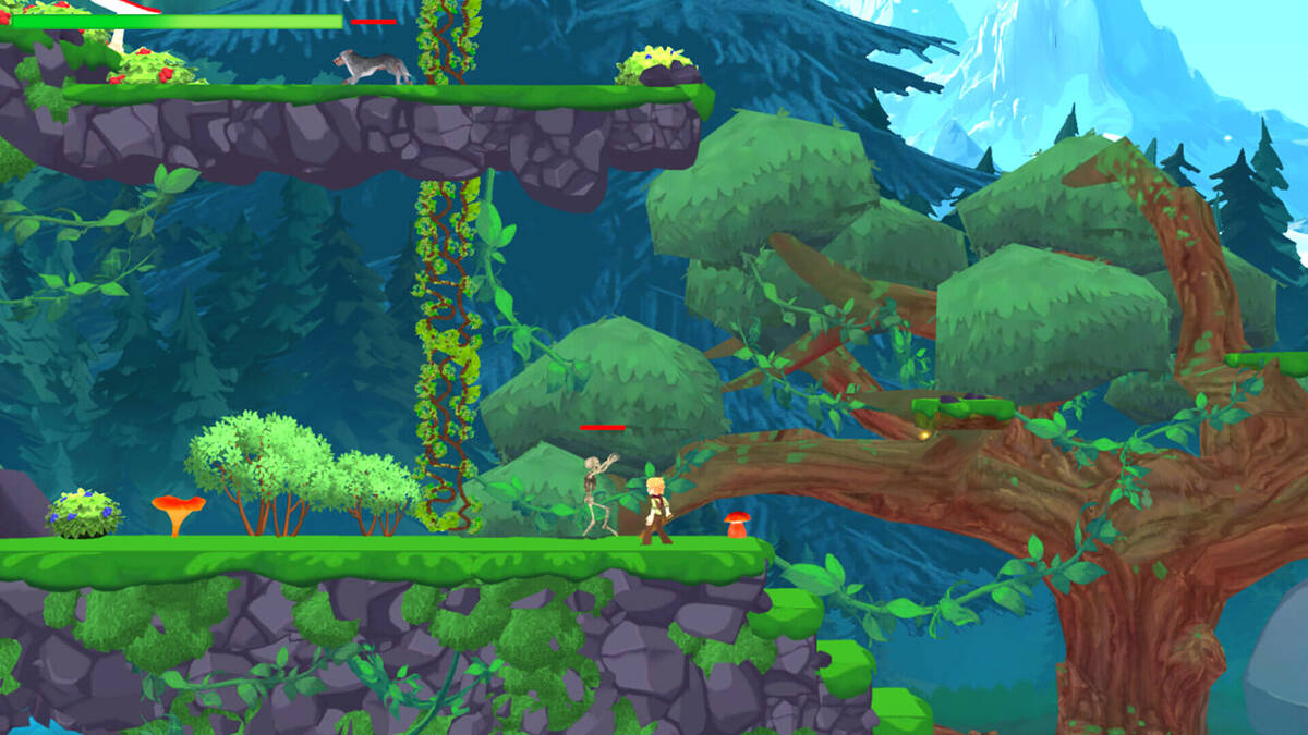 Скриншот 5 к игре Emerald Dreams: Sanity -  Platformer Quest