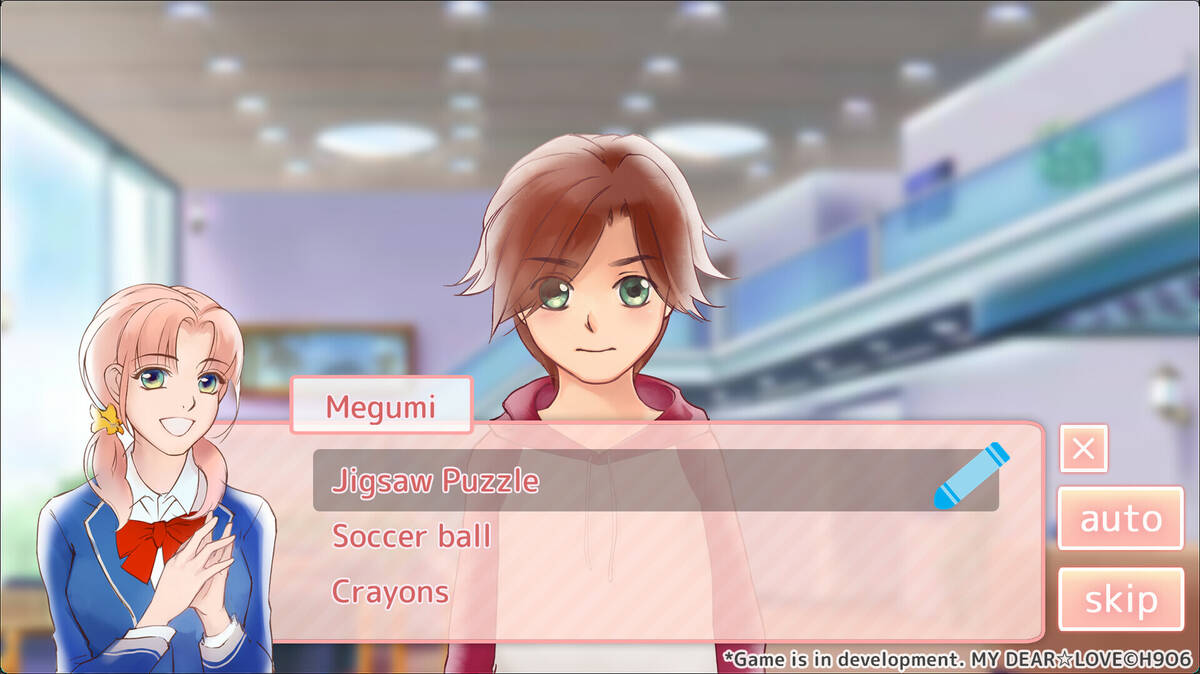 Скриншот 6 к игре MY DEAR☆LOVE: A Shojo-Inspired Otome Sim/Visual Novel