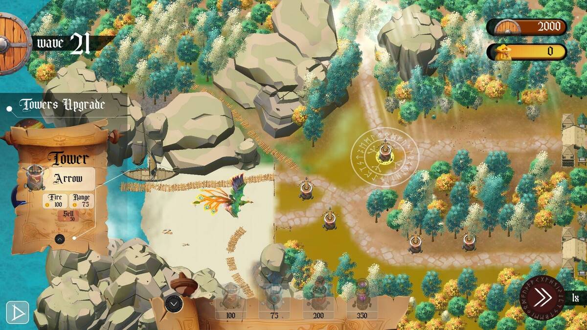 Скриншот 5 к игре Norse Legends: Tower Defense