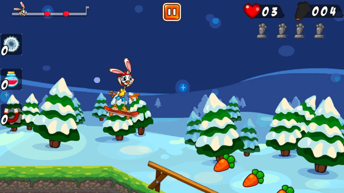 Скриншот 5 к игре Rabbit on Skateboard