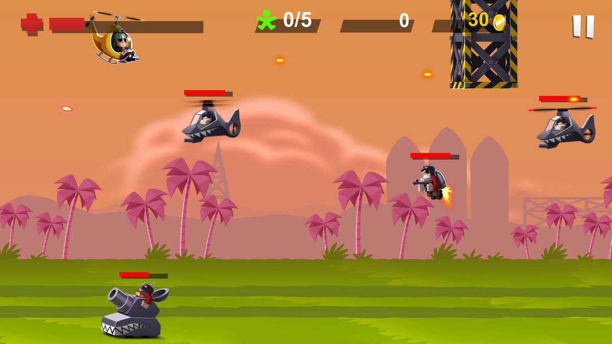 Скриншот 6 к игре Gas Gas Heli!