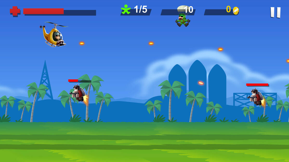 Скриншот 7 к игре Gas Gas Heli!