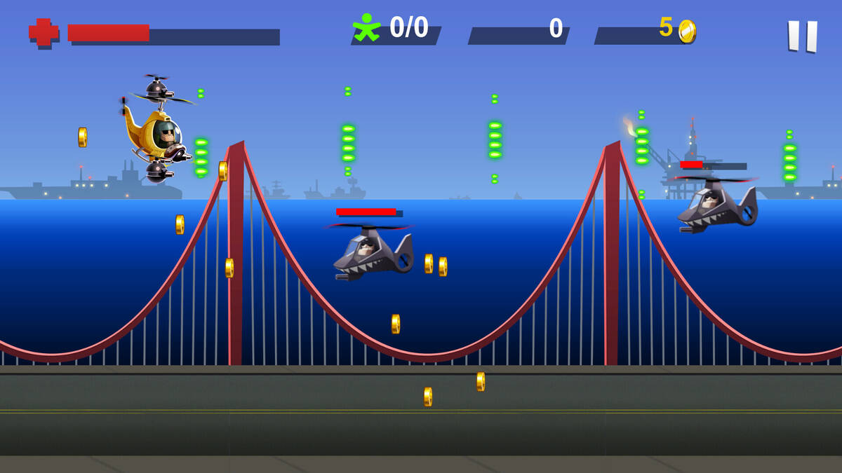 Скриншот 8 к игре Gas Gas Heli!