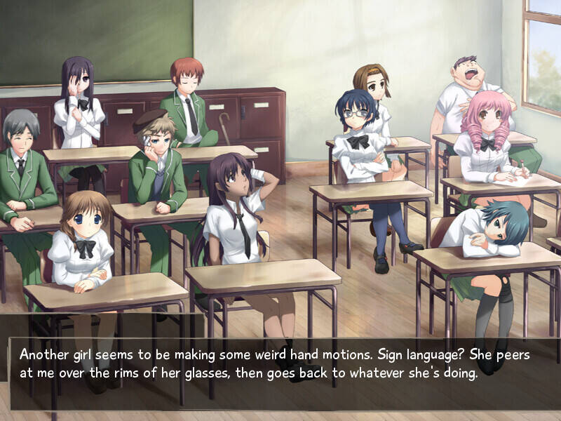 Скриншот 6 к игре Katawa Shoujo