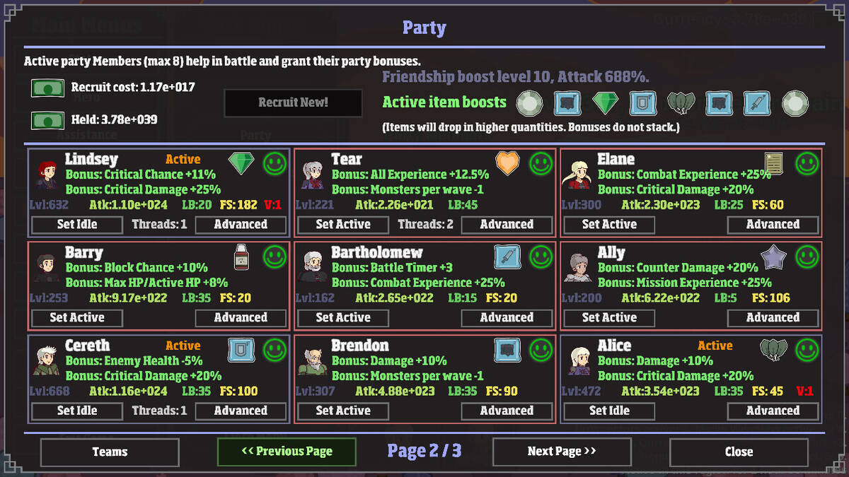 Скриншот 8 к игре Monster Hunting: Incremental Grind Forever