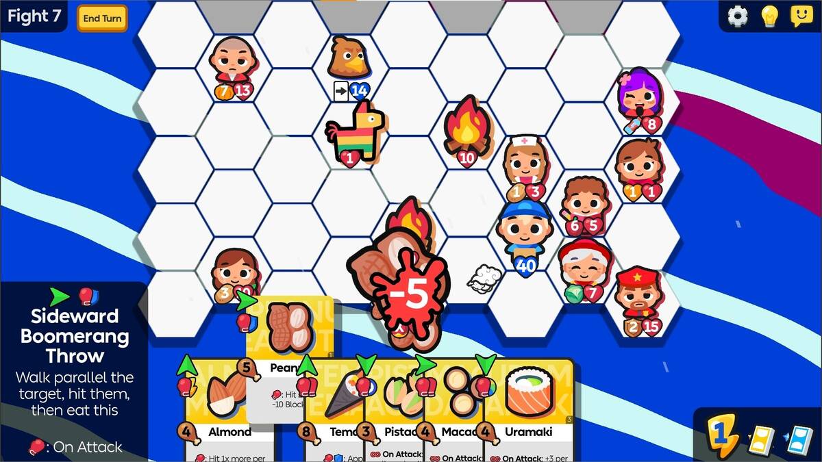 Скриншот 5 к игре Food Fight Fiesta: Multi-Use Cards