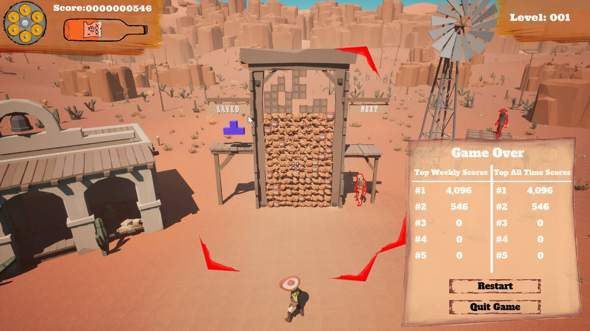 Скриншот 5 к игре Guntris