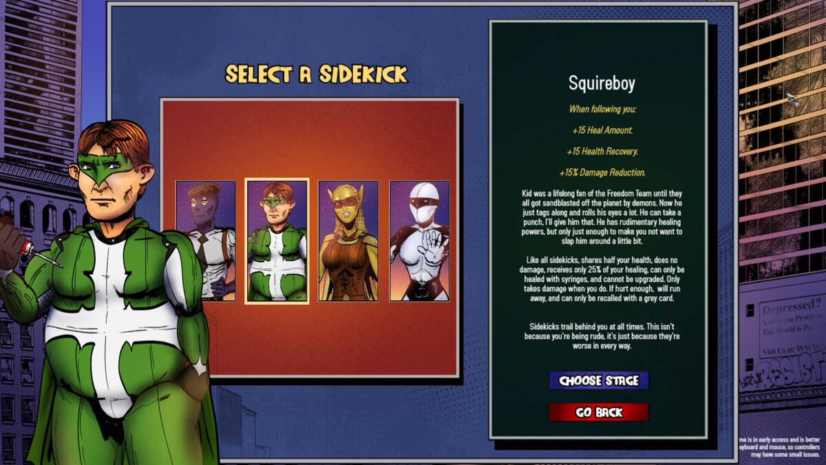 Скриншот 8 к игре Second Rate Superheroes