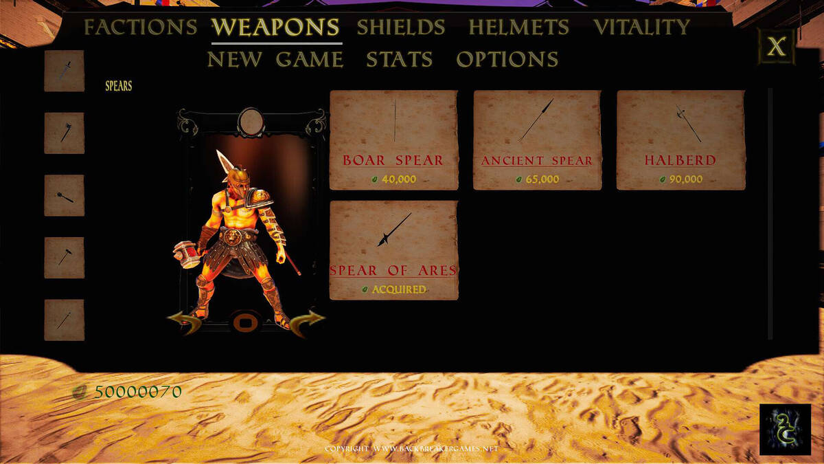 Скриншот 6 к игре Gladiator Of Valor