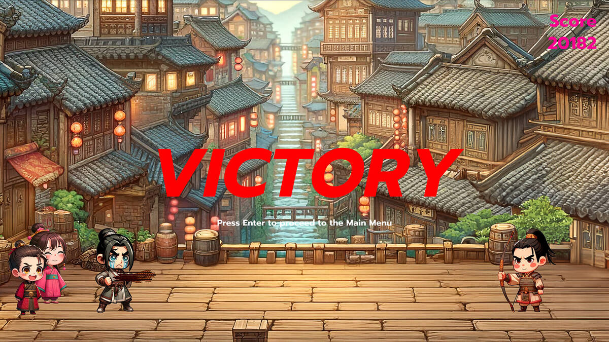 Скриншот 5 к игре Dynasty's Defender: The Scroll's Curse