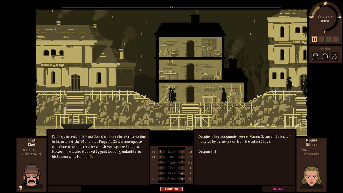Скриншот 6 к игре Marry a Deep One: Innsmouth Simulator