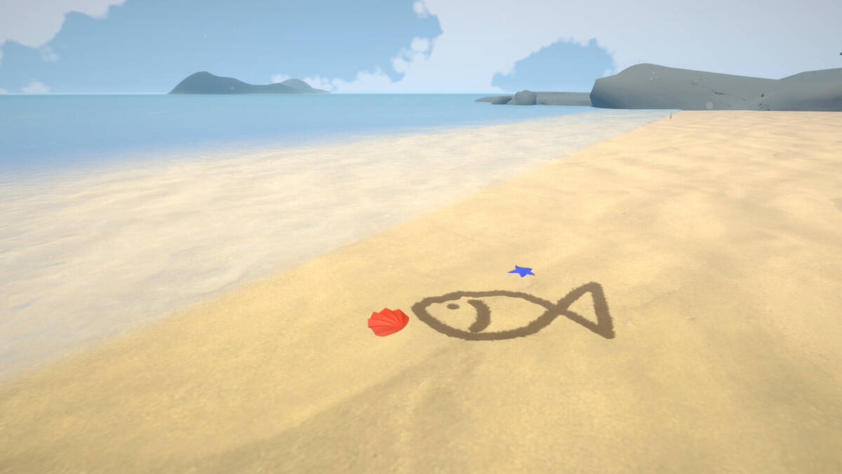 Скриншот 5 к игре Shore Doodle –渚のお絵描き–