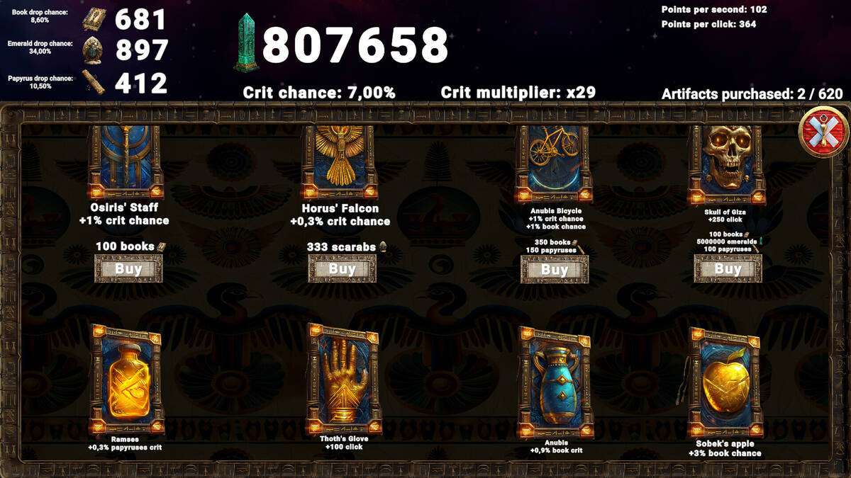 Скриншот 7 к игре Pyramid Clicker