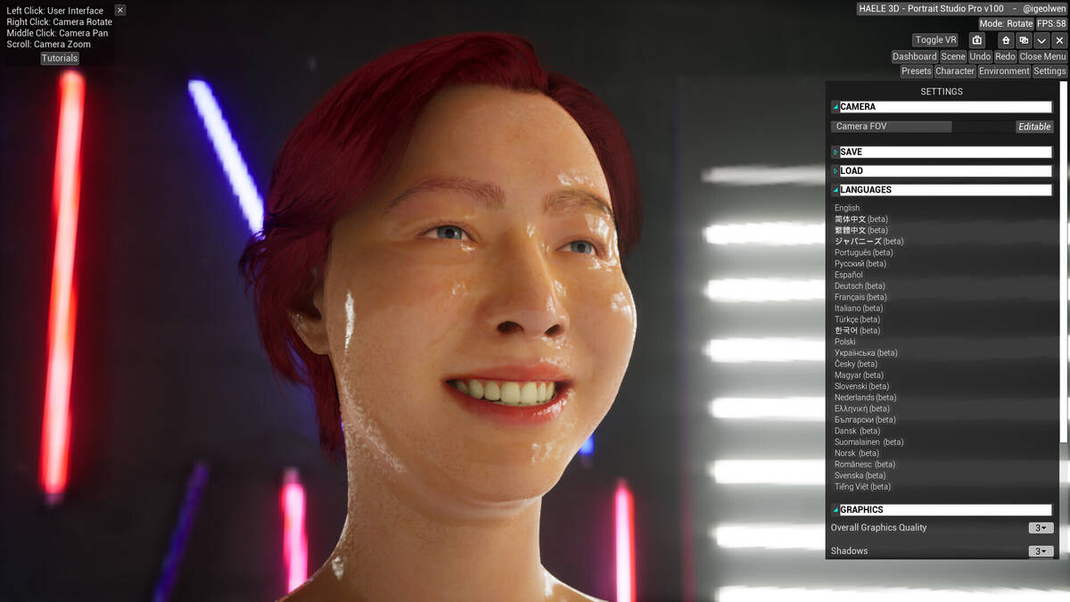 Скриншот 7 к игре HAELE 3D - Portrait Studio Pro - Drawing References