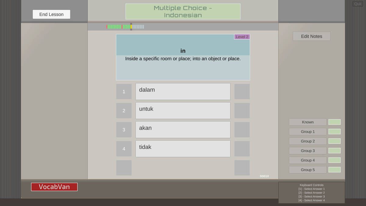 Скриншот 5 к игре VocabVan