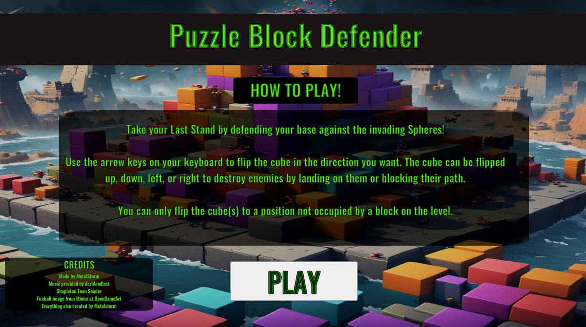 Скриншот 8 к игре Puzzle Block Defender