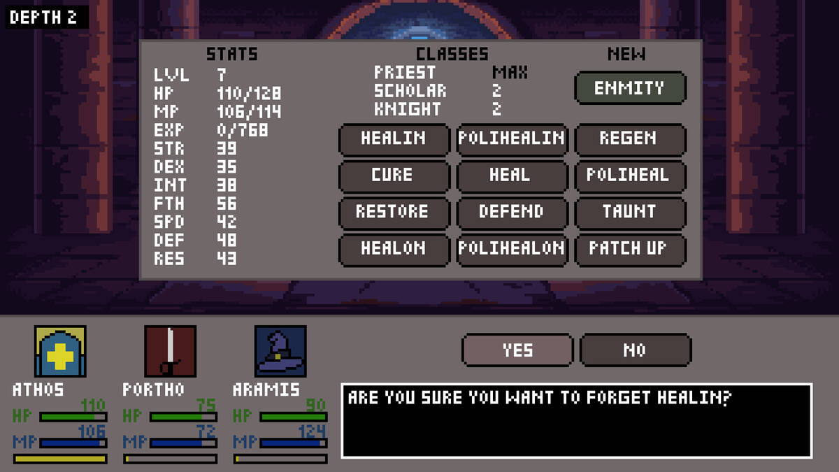 Скриншот 6 к игре Depths of Faveg