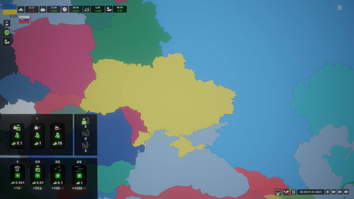 Скриншот 5 к игре Simulator of Countries
