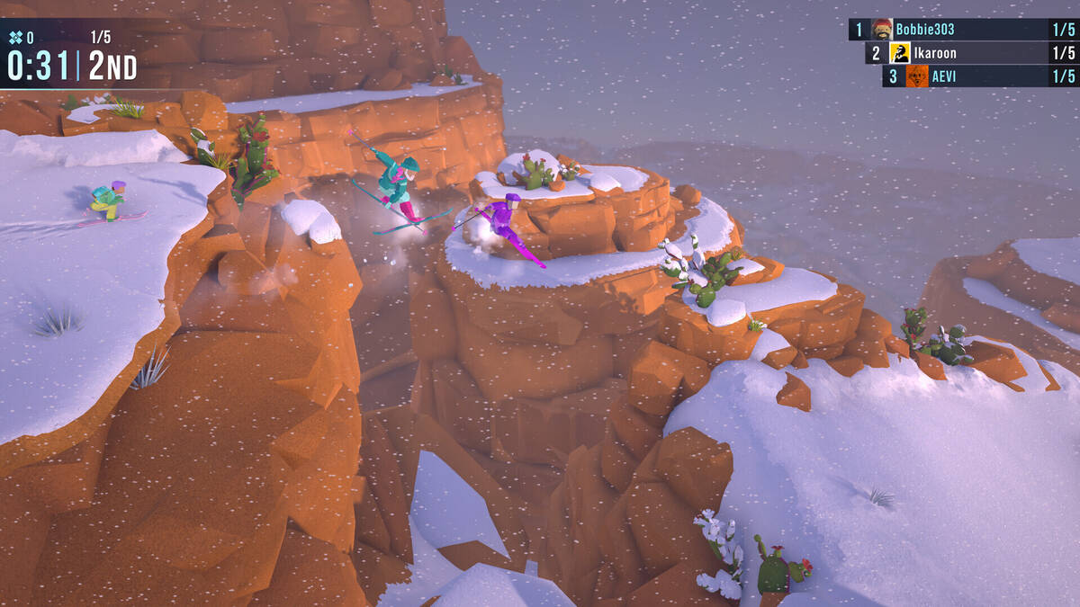 Скриншот 5 к игре Lonely Mountains: Snow Riders