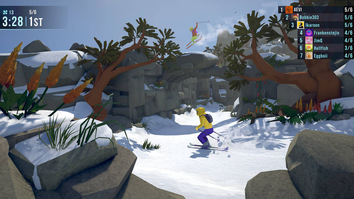 Скриншот 6 к игре Lonely Mountains: Snow Riders