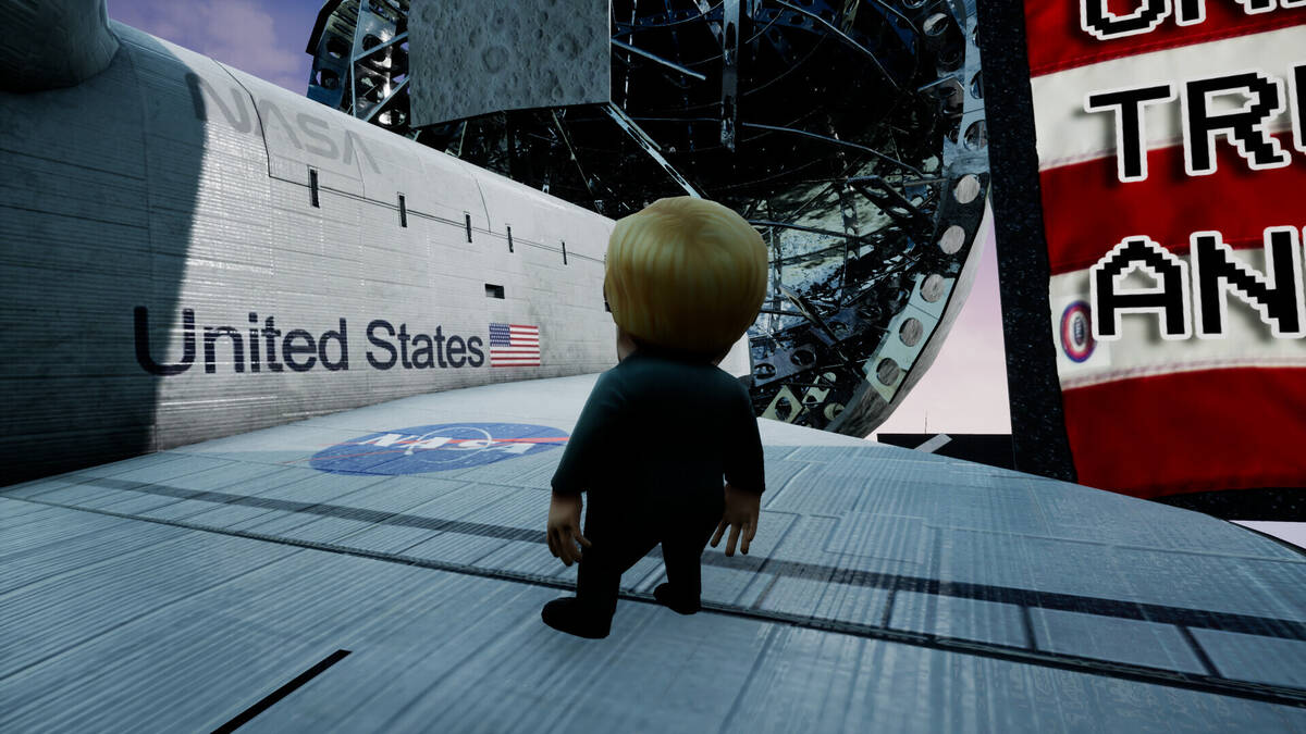 Скриншот 5 к игре ТОЛЬКО ВВЕРХ: ТРАМПА В ПРЕЗИДЕНТЫ