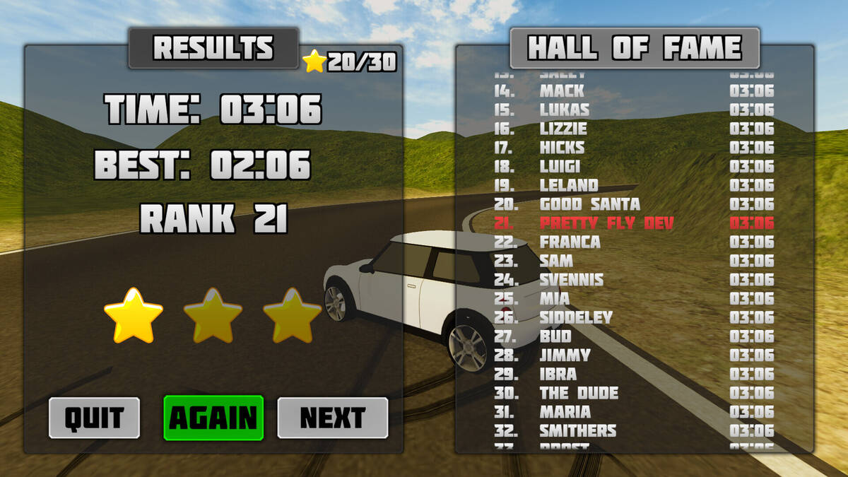 Скриншот 6 к игре Traffic Race 3D 2